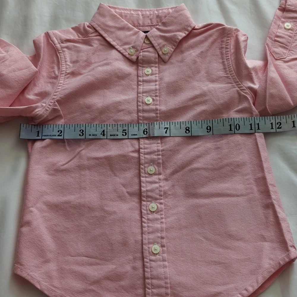 Ralph Lauren kid's Pink shirt. Size 2/2T. - Picture 6 of 7